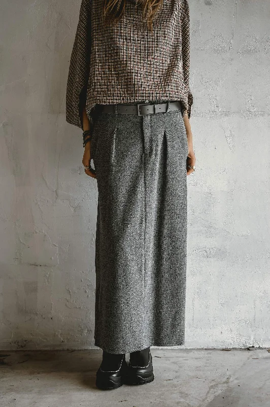 Wind Jazz Wool Skirt denim skirt fashionable